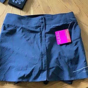 NWT Terry Womens Bicycle Skort L